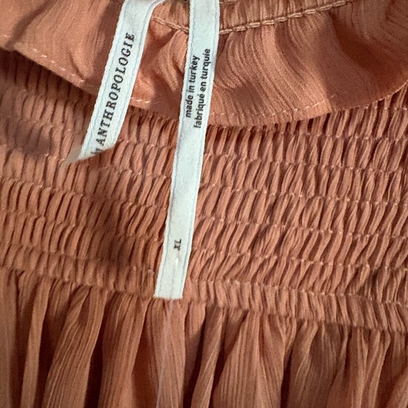 NWT Anthropologie Smocked Maxi Skirt XL - Picture 4 of 5